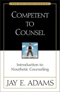 Nouthetic counseling began with Jay E. Adams‘s 1970 book "Competent to Counsel."